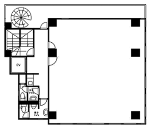 オーシー中野ビル6F 間取り図