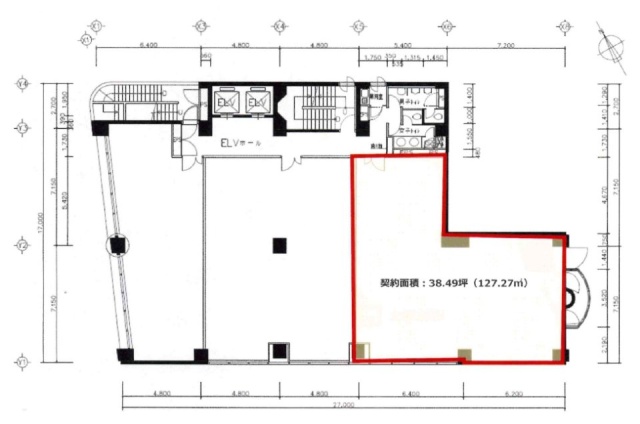 五反田HSビル2F 間取り図