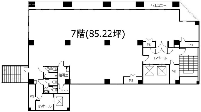 立川NAC(ナック)ビル7F 間取り図