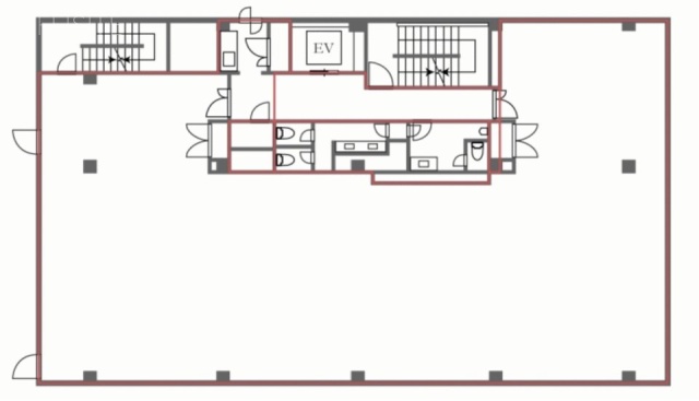 イーストサイドビル3F 間取り図