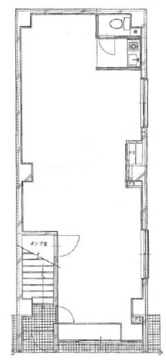 川上ビル1F 間取り図