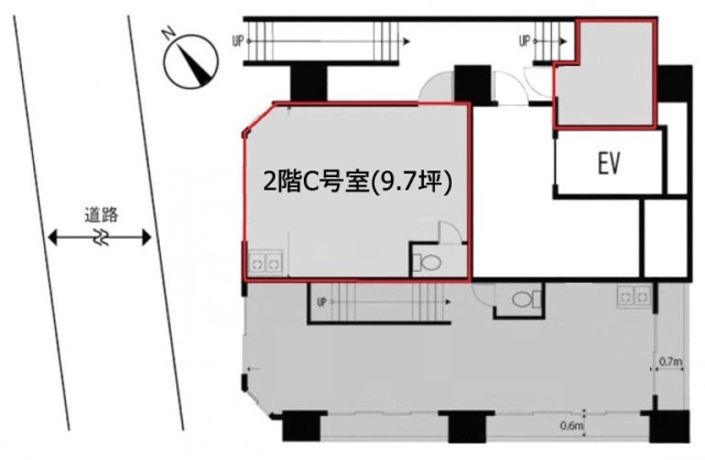 コンシェルジュ髙橋C 間取り図