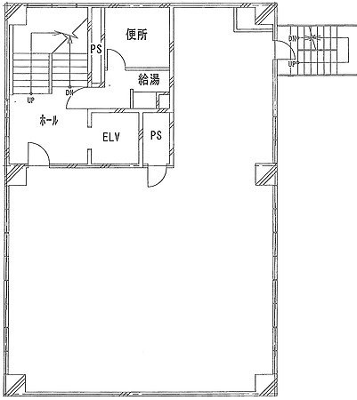 第6東ビル701 間取り図