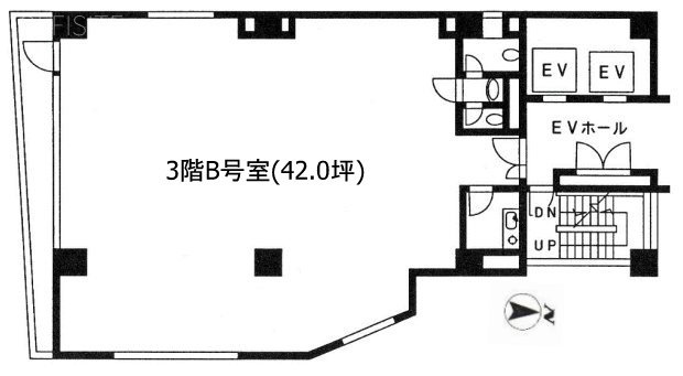 コア本郷ビルB 間取り図