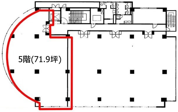 OSJ成瀬(ユニゾ成瀬)ビル5F 間取り図