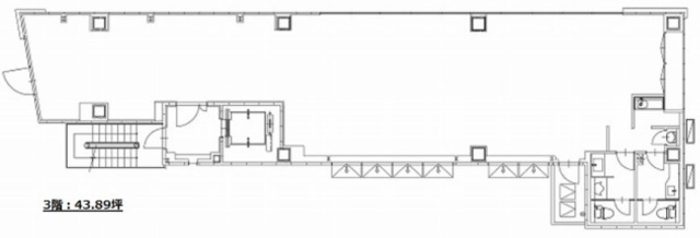 T・H・神宮外苑ビル3F 間取り図