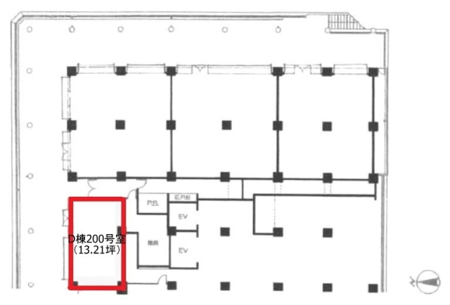 パークシティ新川崎D棟200 間取り図