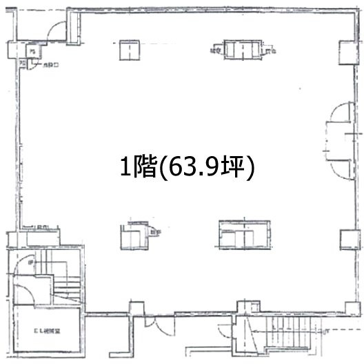 アブニール根岸1F 間取り図