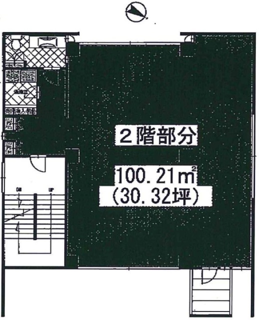 神興Ⅱビル2F 間取り図