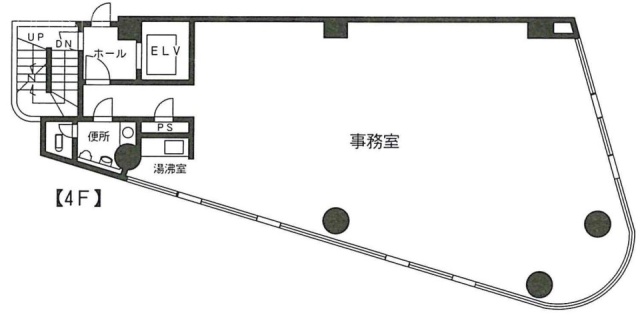 YKD代々木4F 間取り図