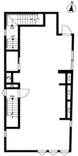 クオーレ西麻布2F 間取り図