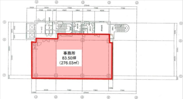 中目黒GS第1ビル5F 間取り図