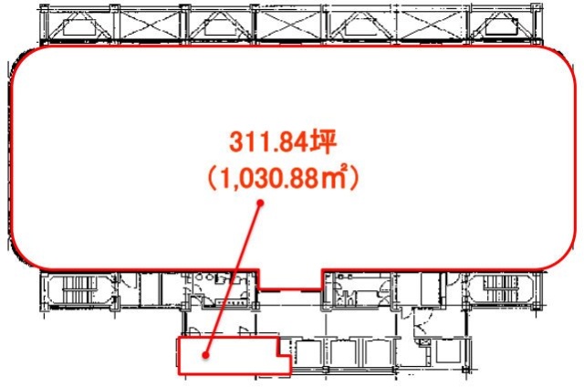 Daiwa荻窪タワー14F 間取り図