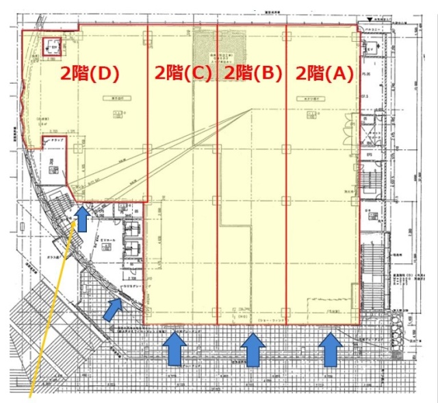 センター南ビルB 間取り図