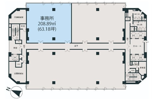 ビッグス新宿ビル4 間取り図