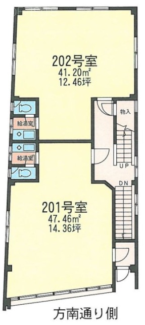 石川ビル201 間取り図