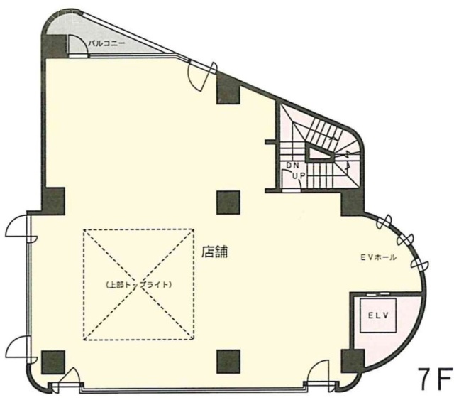 南青山MRビル7F 間取り図
