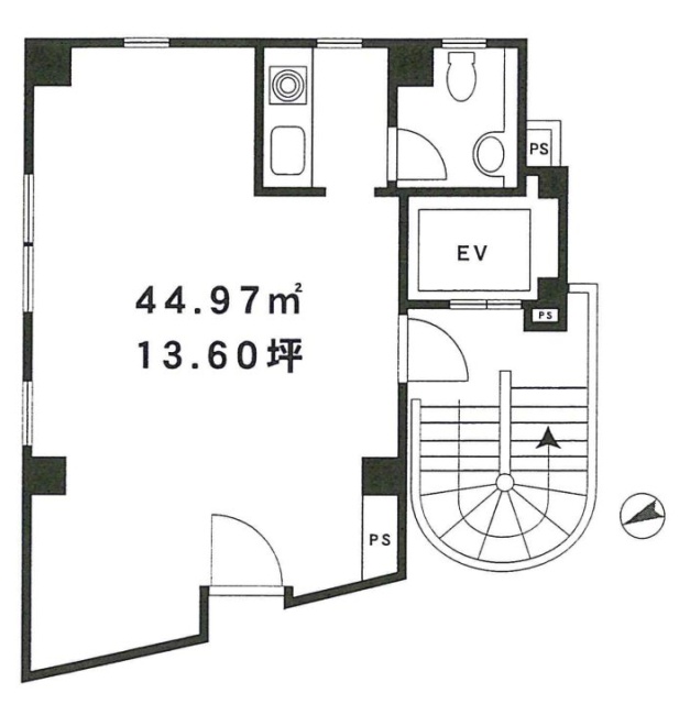 新宿大澤ビル1F 間取り図