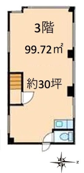中村ビル3F 間取り図