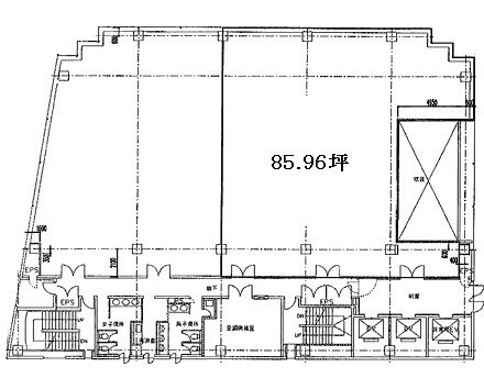 オーク桜木町ビル2F 間取り図