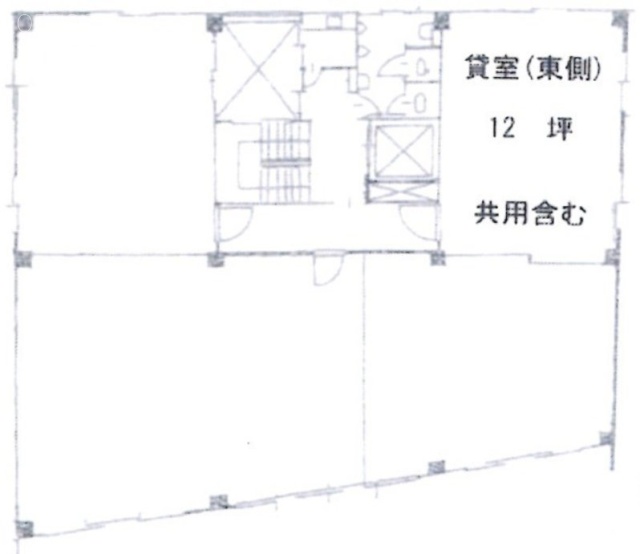 山武落合(さんぶおちあい)ビル東 間取り図