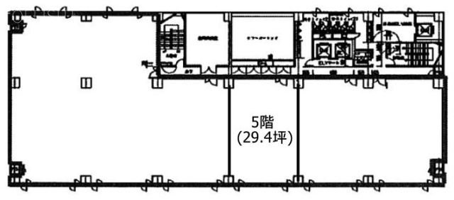 日本生命千葉ビル5F 間取り図