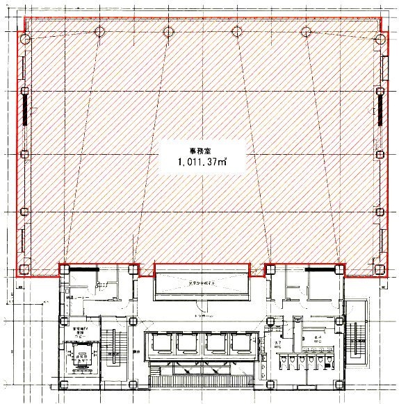 アーバンネット日本橋二丁目ビル2F 間取り図