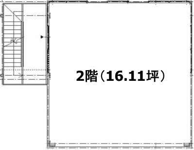 マガザン谷中2F 間取り図