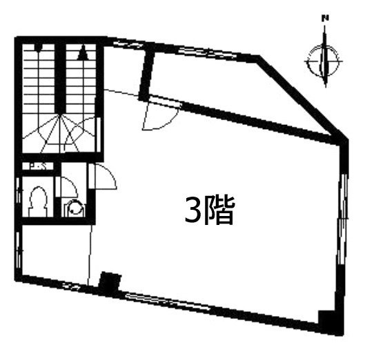 ライフビル3F 間取り図