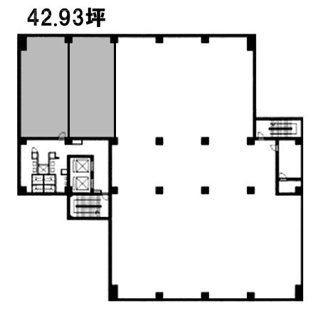 FUKIDE(葺手第1)ビル5F 間取り図