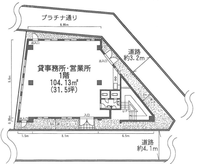 第2東幸ビル1F 間取り図