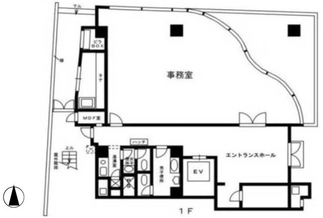 新宿KSビル1F 間取り図