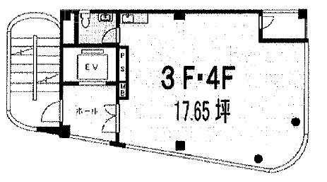 新宿オービル4F 間取り図