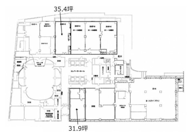 機械振興会館B107-3 間取り図