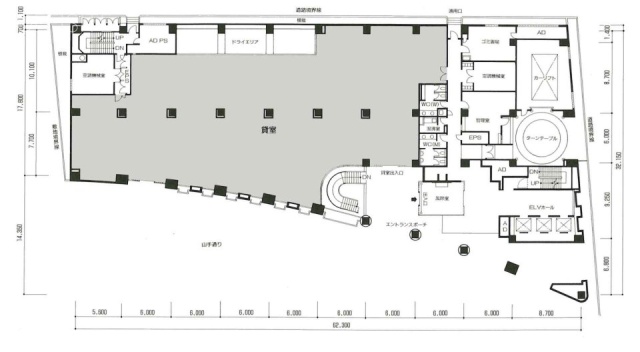 トーシンビル1F 間取り図