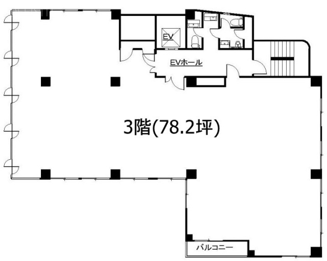 T323プレイスビル3F 間取り図