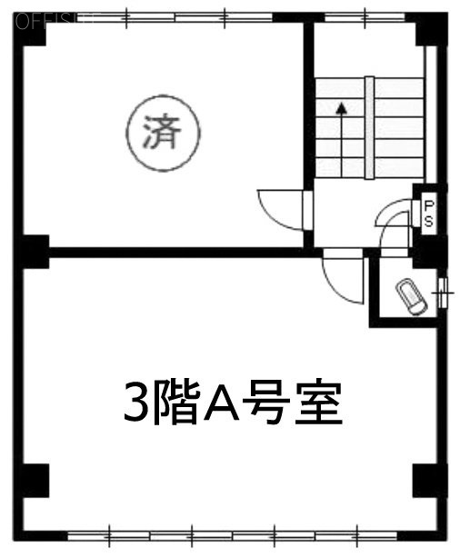 杉山ビルA 間取り図
