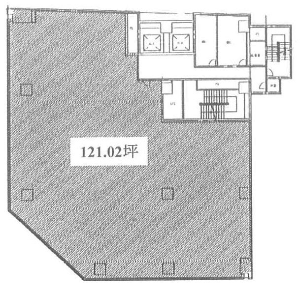 りそな五反田ビル6F 間取り図