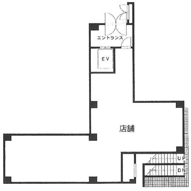 MARUビル1F 間取り図