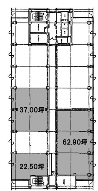 国際浜松町ビル6F 間取り図