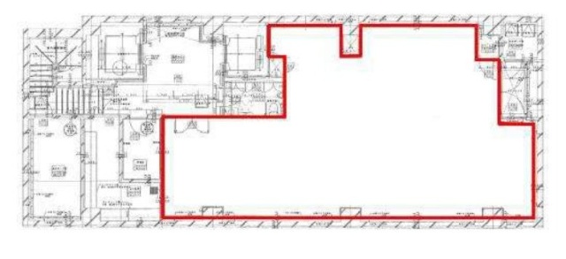 ラウンドクロス銀座2丁目B1F 間取り図
