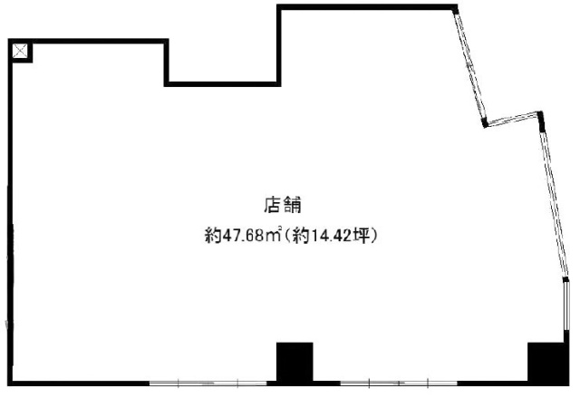 ノイエ・ドムールビル1F 間取り図