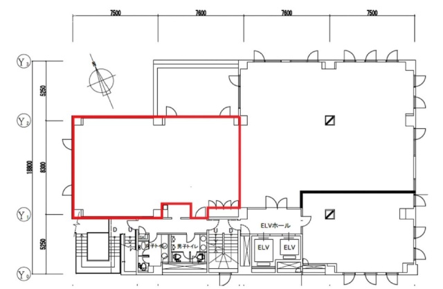虎ノ門東洋共同ビル6F 間取り図
