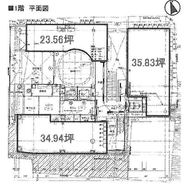 Daiwa目黒スクエア1F 間取り図