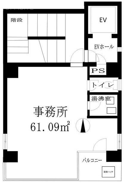 KEプラザビル201 間取り図