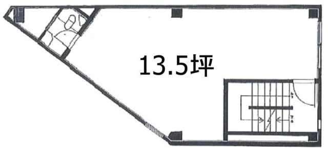 YK神田ビル4F 間取り図