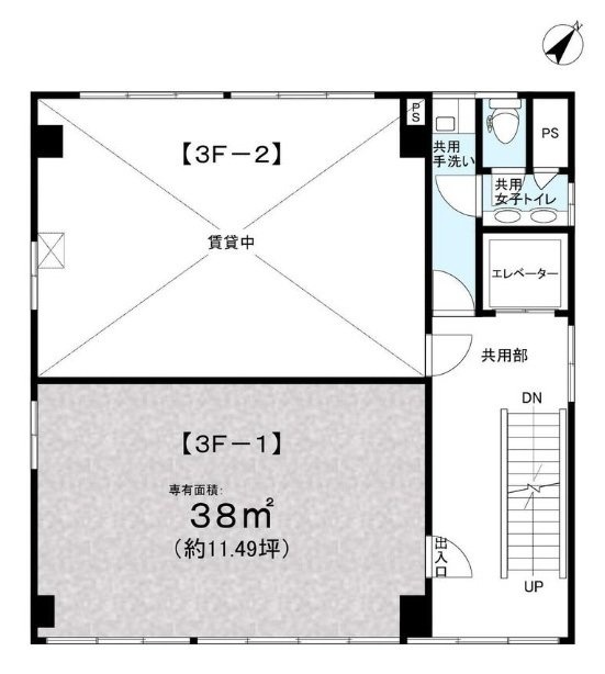 下野ビル1 間取り図