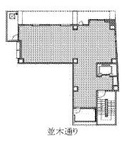 ギンザ105ビル8F 間取り図