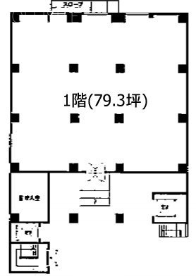 大東芝浦ビル1F 間取り図