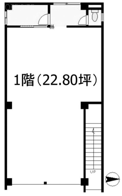 高田ビル1F 間取り図